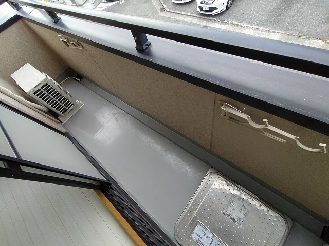 神戸市兵庫区荒田町３丁目のアパートのバルコニー|バルコニー