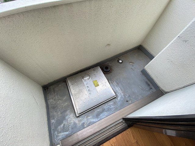 神戸市兵庫区浜崎通の賃貸マンションのバルコニー|バルコニー