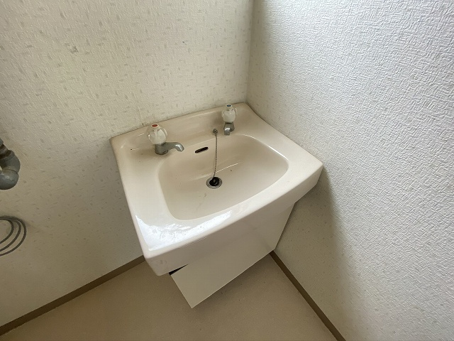 神戸市兵庫区浜崎通の賃貸マンションの洗面所|独立洗面台