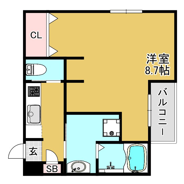 神戸市須磨区妙法寺字道正川のアパートの間取り|外観