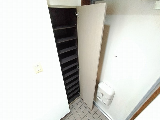 神戸市長田区片山町１丁目の賃貸マンションの玄関|シューズボックス付き