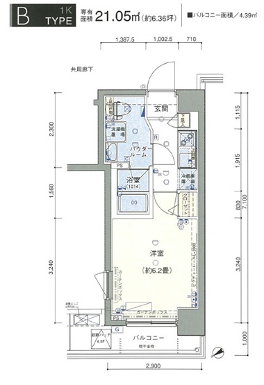 【間取り】 | ヴェルト墨田ノース