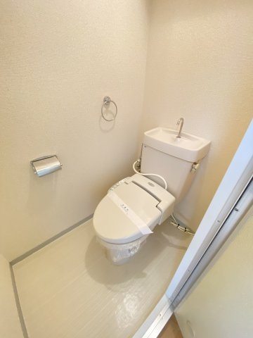 メゾンジェンティールのトイレ|温水洗浄便座付き
