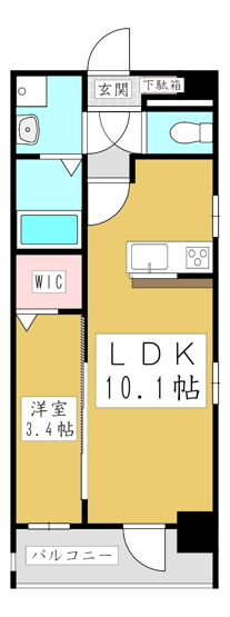 【間取り】 | エスティメゾン川口