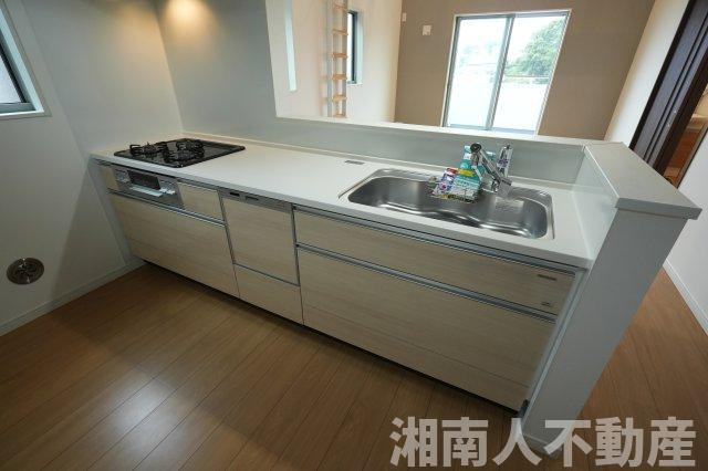 藤沢市大鋸　新築戸建のキッチン|お料理しやすいキッチンです