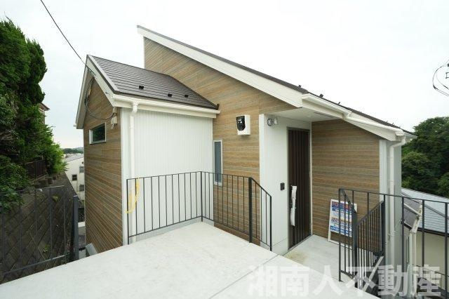 藤沢市大鋸　新築戸建の外観|建物外観を気になさる方へ、見た目の良い物件です