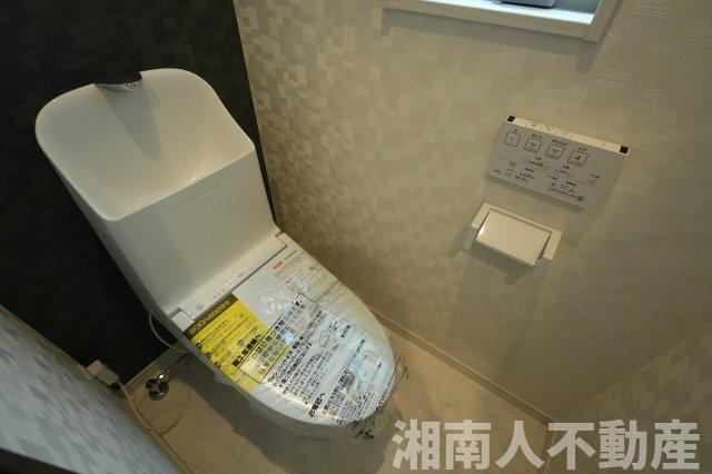 藤沢市大鋸　新築戸建のトイレ|トイレもきれいです
