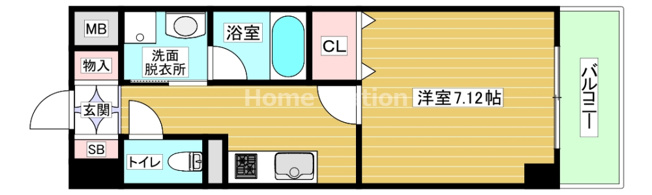 【間取り】 | アバンティパルコ西九条