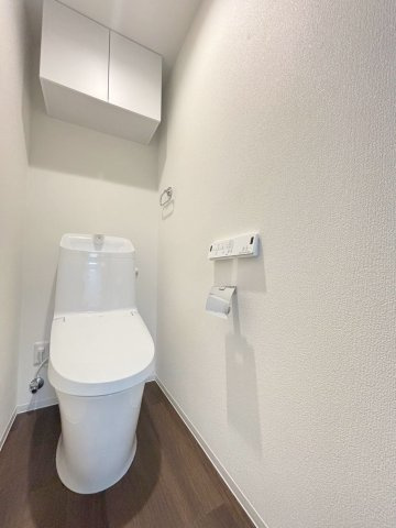 「防音マンション」サウンドフリー蒲田駅前のトイレ|落ち着いたトイレです