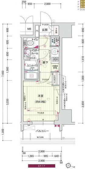 【間取り】 | プレサンス三宮エレガンシア
