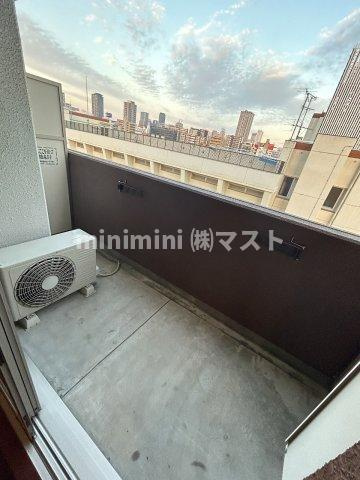 SK FUKUSHIMA GARDEN SUITEのバルコニー|※別号室参考写真