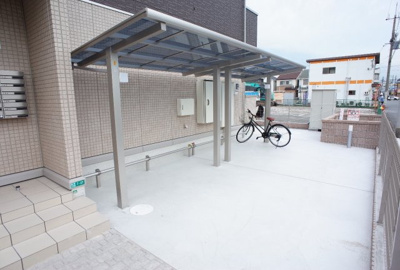 【その他共用部分】 | ソレイユ硯 | 駐輪場