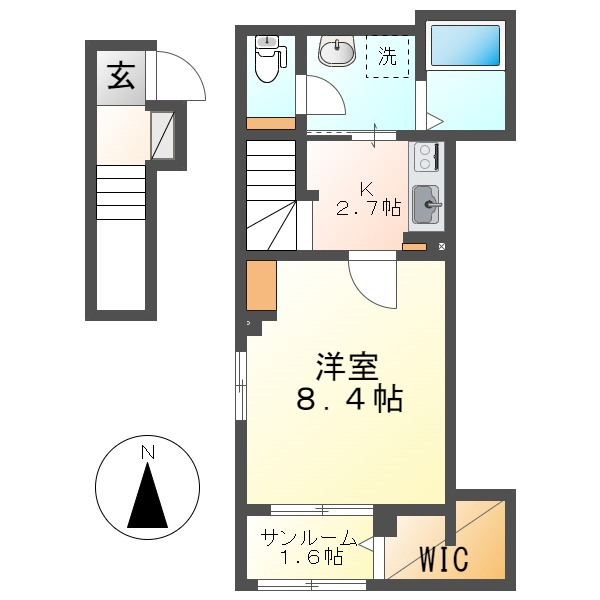 ネオ　コスモスの間取り