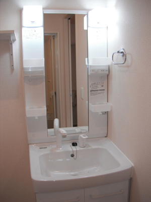 【洗面所】 | Ｄ－ｒｏｏｍまゆみ | 洗面所