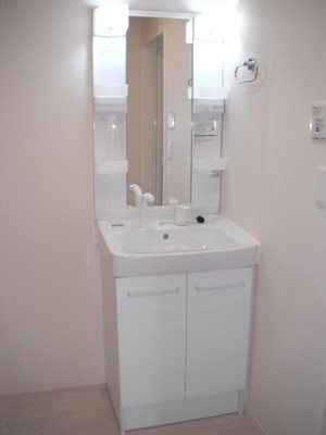 【洗面所】 | Ｄ－ｒｏｏｍ小倉寺 Ａ | 洗面所