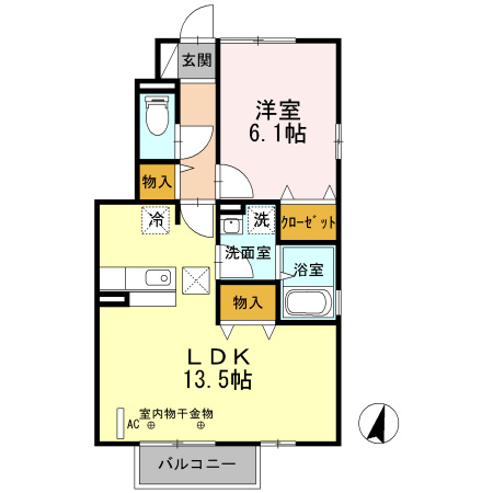 リバーグリーンの間取り