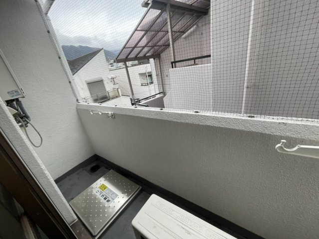 ブリード神戸壱番館のバルコニー