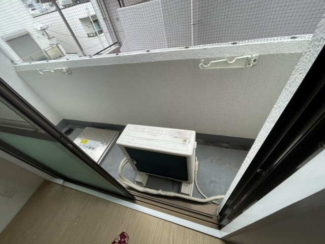 ブリード神戸壱番館のバルコニー