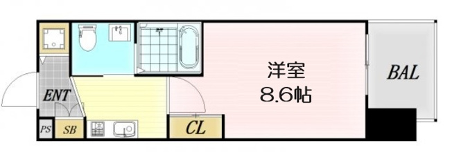 【間取り】 | エステムプラザ梅田・中崎町Ⅲツインマークスノースレジデンス