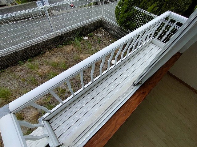 神戸市須磨区多井畑東町のアパートのバルコニー|バルコニー