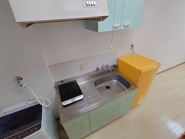 神戸市須磨区多井畑東町のアパートのキッチン|キッチン