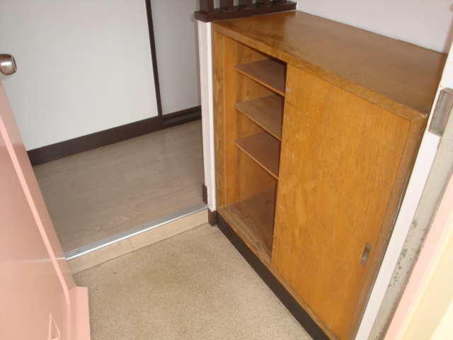 吉田マンションの玄関