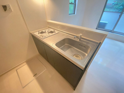 【キッチン】 | パティオ博多南Ⅱ | 別号室の写真になります。現況優先。