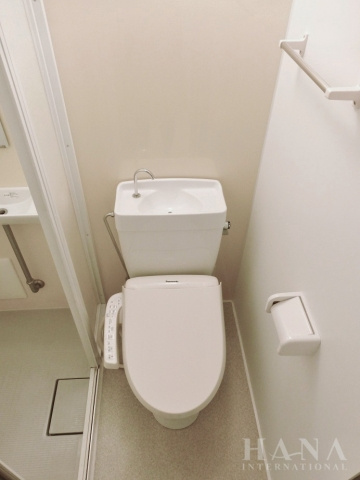 ユナイト殿町フェルナンデスのトイレ|同タイプ参考写真です。