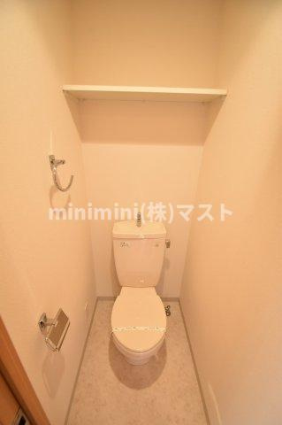 プレサンス心斎橋リベルタのトイレ