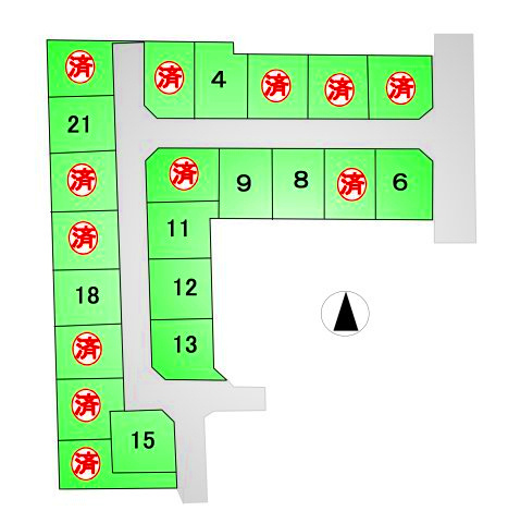 三鷹市上連雀６丁目 中央線 三鷹駅 売地の土地図