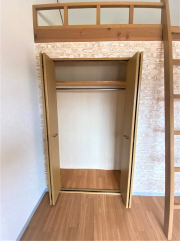 クラーラナカネの収納|別部屋同一間取りのお写真となります。
