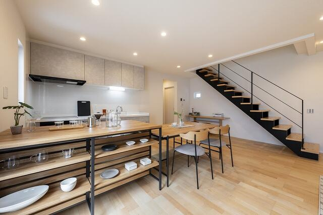 ５，０００棟記念モデル久留米市大善寺町藤吉の居間・リビング