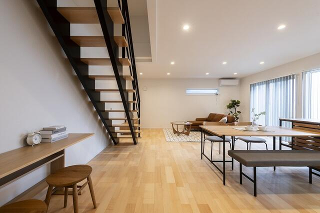 ５，０００棟記念モデル久留米市大善寺町藤吉の居間・リビング