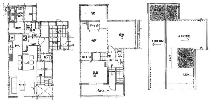 新本町　中古戸建　（未入居物件）の間取り