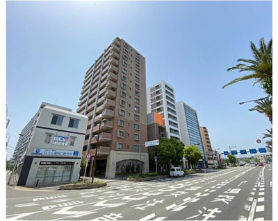 【外観】 | バンベール堺フェニックス通り | 外観は落ち着いています