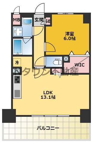 【間取り】 | グリシーヌ栄 | 間取りです。