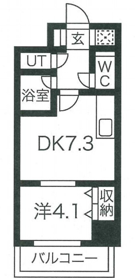 【間取り】 | ONE ROOF FLAT TENJINBASHI