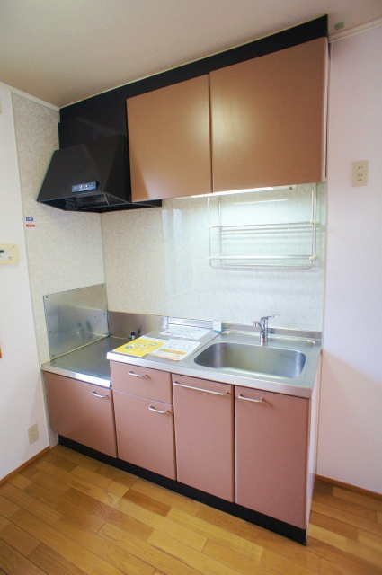 チェリーハイツ【キャッシュバック対象物件】のキッチン|きれいなキッチンです