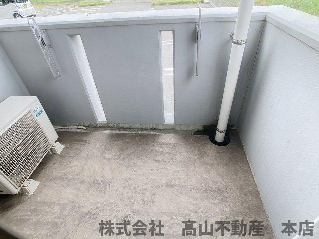 プレステージ岡垣のバルコニー