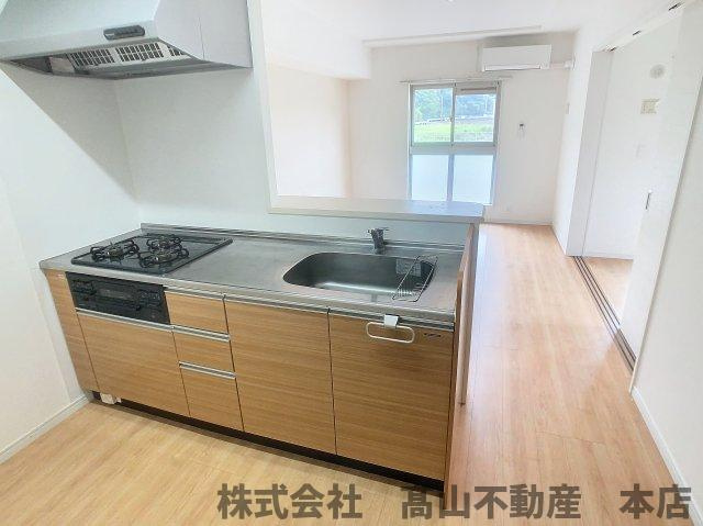 プレステージ岡垣のキッチン