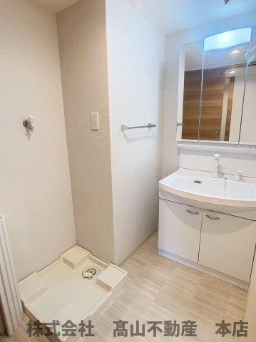 プレステージ岡垣の洗面所