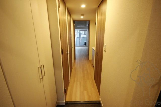プレサンス梅田東ベータの玄関