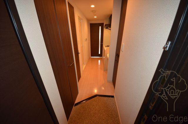 プレサンス梅田北パワーゲートの玄関
