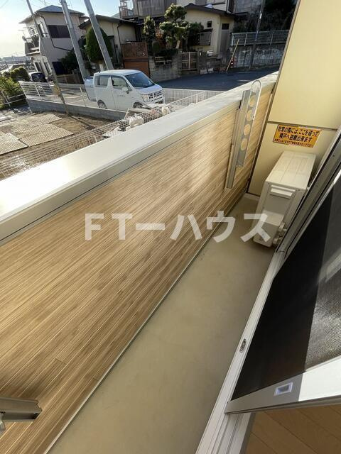 クオーレ鷺沼のバルコニー