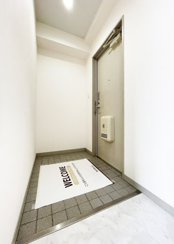 その木ハイツの玄関