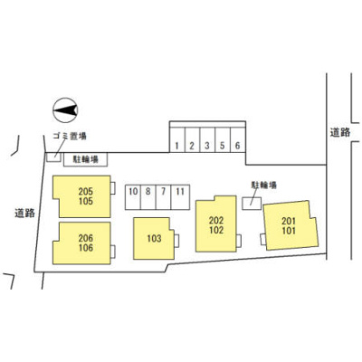 【洋室】 | カルムコート津之江 C棟