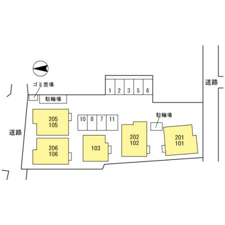 【洋室】 | カルムコート津之江 C棟