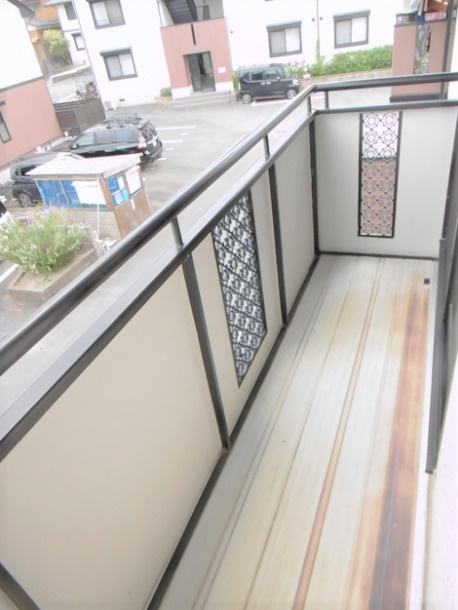 シャルムⅠのバルコニー|バルコニー付きです