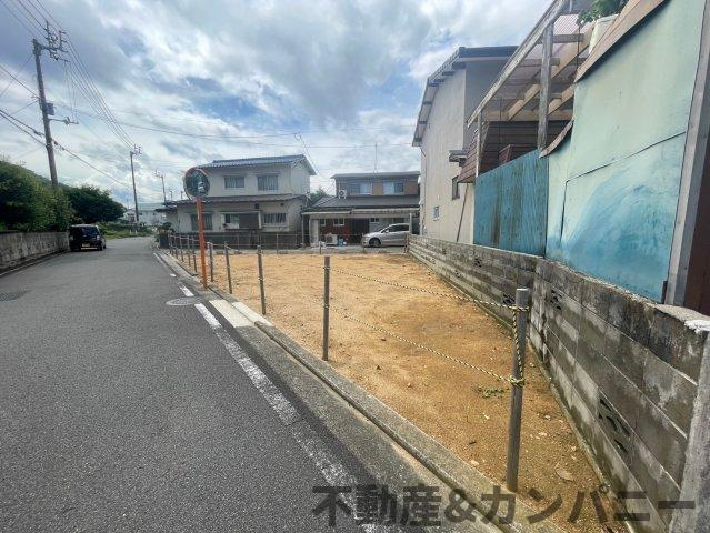 谷町のおトチ　松山市谷町売土地の前面道路含む現地写真|前面道路含む現地写真です