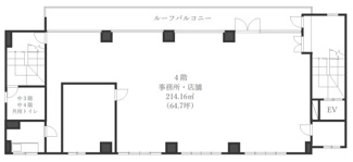 【間取り】 | ALPSビル瀬谷 | ワンフロア・ワンテナント